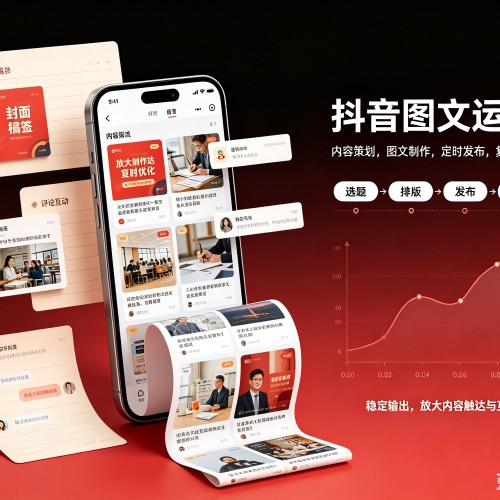 民丰抖音图文代运营服务